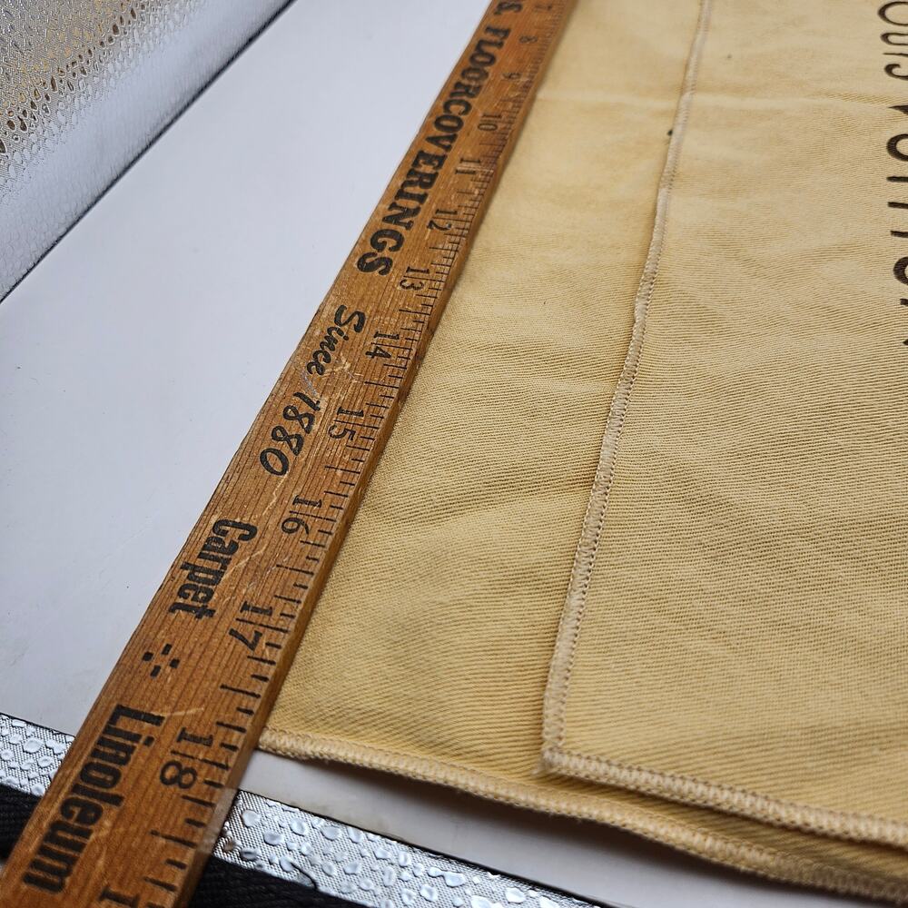 LOUIS VUITTON LARGE BEIGE DUST BAG STORAGE COVER POUCH AUTHENTIC LV - Picture 4 of 5